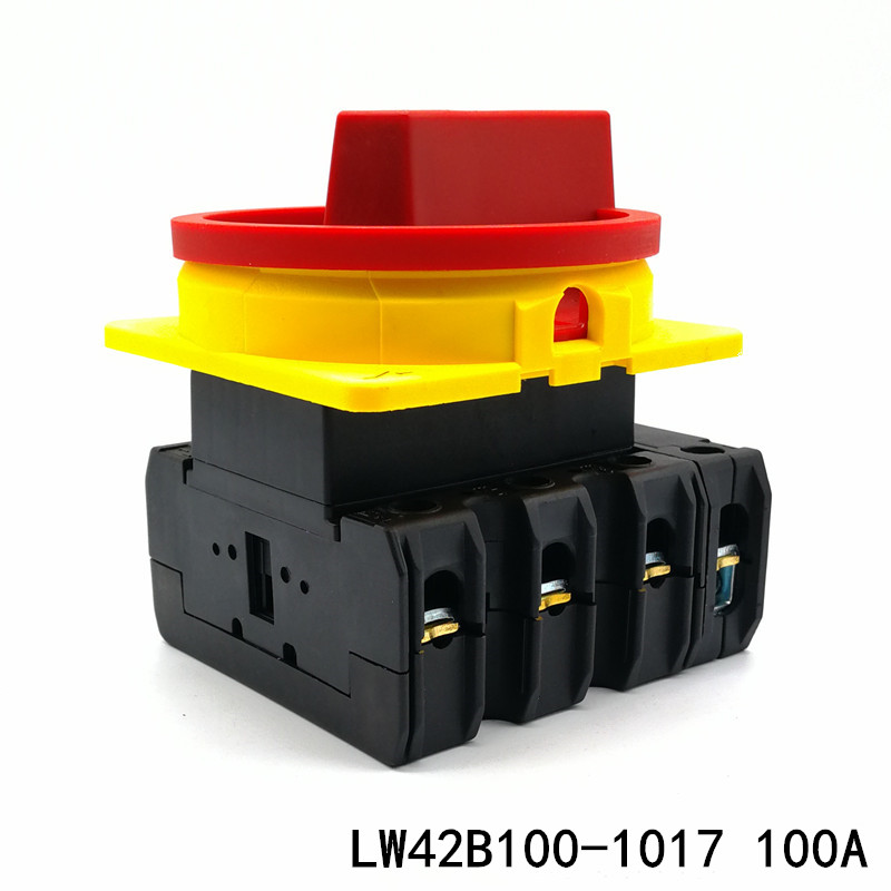 LW42B100-1017/LF101  100A凸轮通断开关 万能转换旋转电源切断