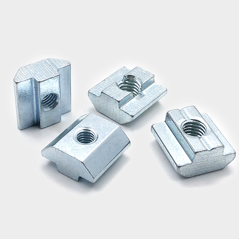 型滑块螺母方形帽欧标铝