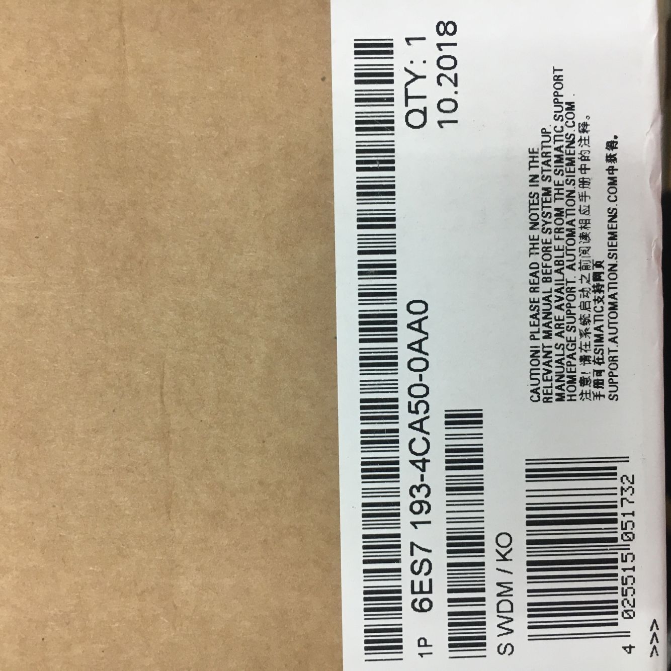 询价西门子ET200终端模块TM-E15C26-A1 6ES7 193-4CA50-0AA0 保内