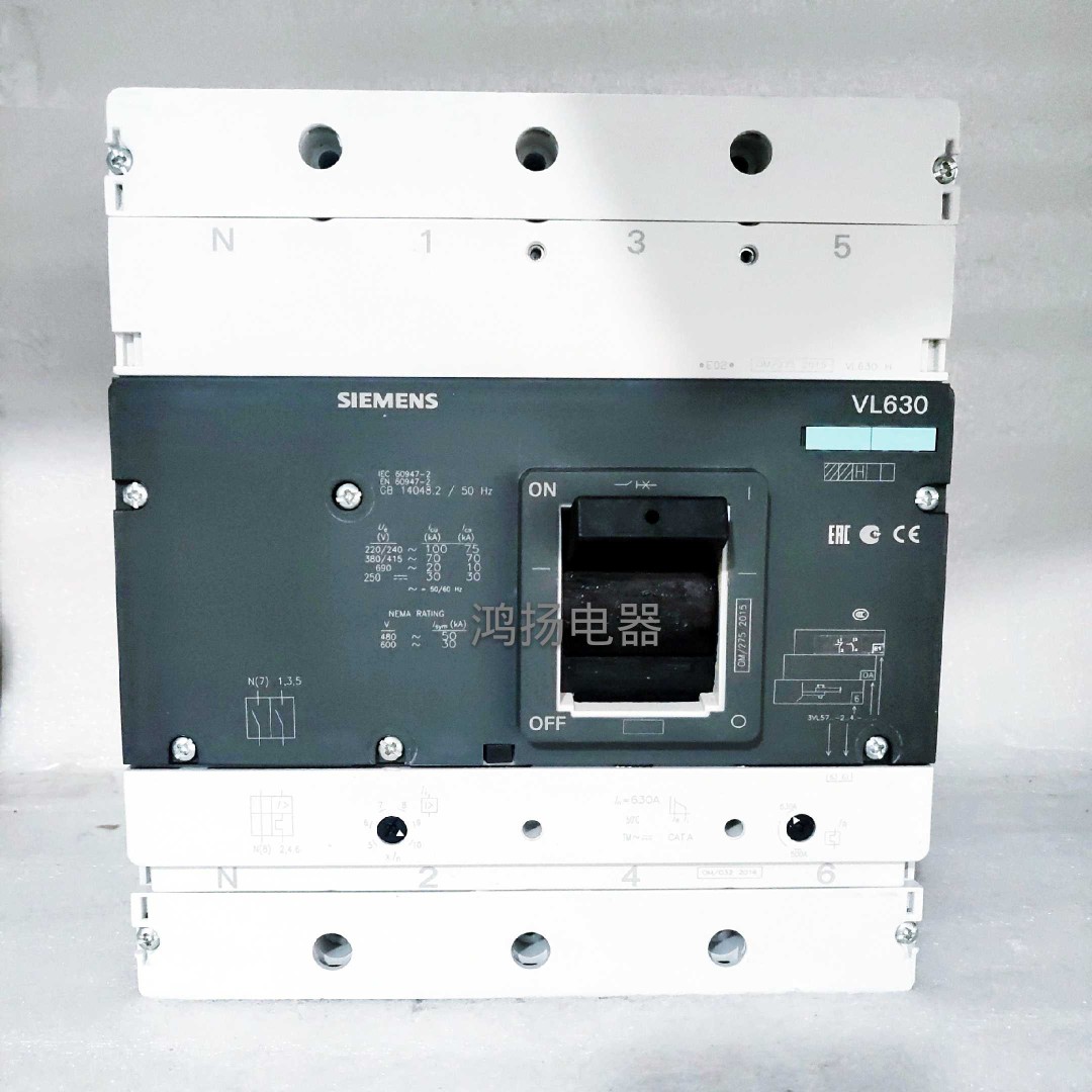 【工控数码】西门子 3VL5763-2AA46-0AA0 4P 630A议价