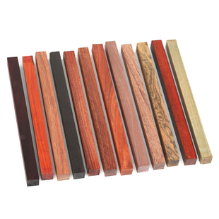 青冈木料黄檀木黑檀木桃木尼泊尔紫檀血檀小叶紫檀柚木黄杨木樟木