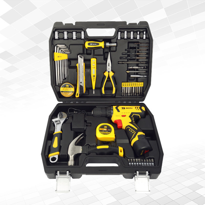 波斯工具 58件多功能锂电钻组套 BS511058