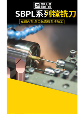 小孔镗刀小内孔车刀仿形内槽刀SBPL数控钨钢合金抗震车床小径镗刀