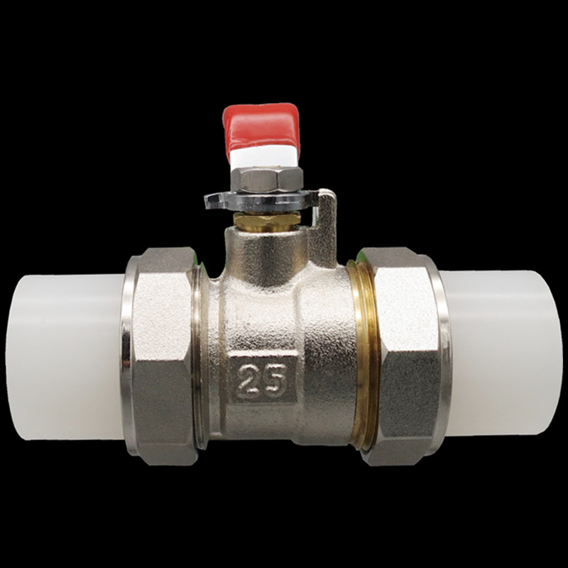 双活接球阀分地暖管专用