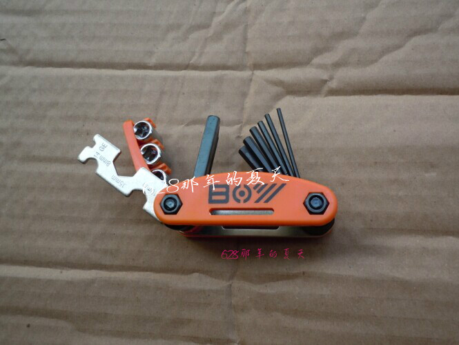 组合工具自行车内六角螺