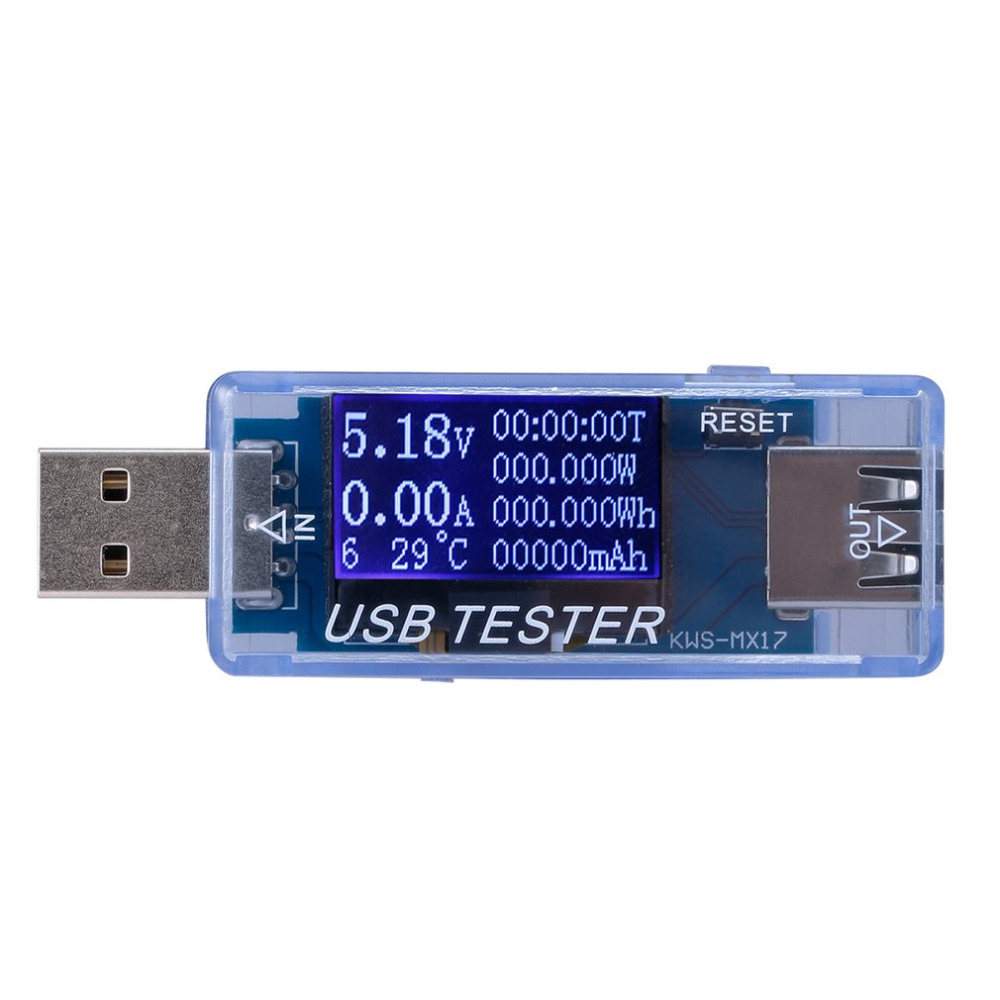 Digital Multifunction USB Tester 4-30V Current Voltage Charg