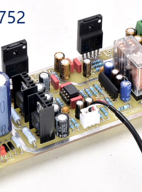 参考天龙电路的带运放前级且兼容LM1875芯片的SK18752发烧功放板