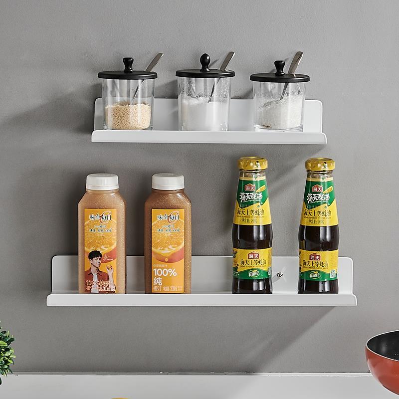白色厨房置物架调料味收