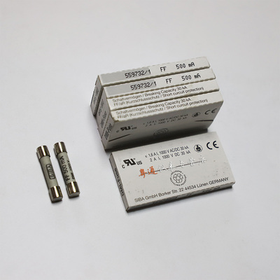德国原装进口西霸SIBA保险丝FF500MA 1000V保险管 15B 17B 万用表