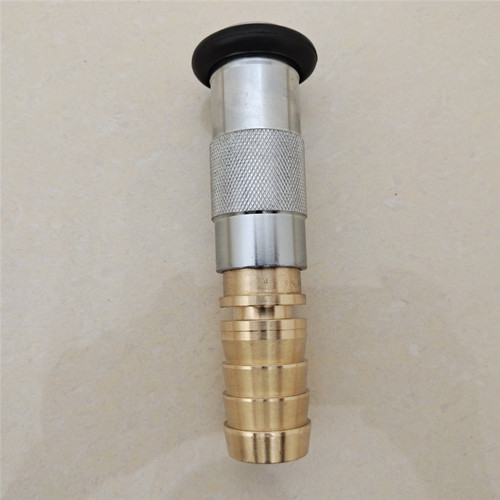 全铜一寸可调节大流量消防款冲洗灌溉水枪喷头 工农林渔业冲洗洒