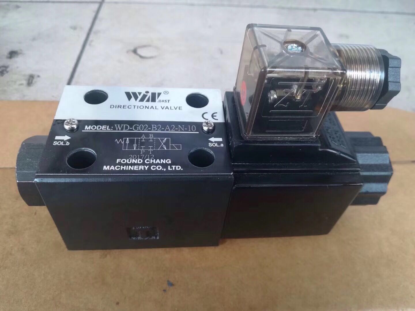 WINMOST峰昌电磁阀WD-G03-C2-A2-N D2 C3 C4 B2S B3 D2 C10 C9 A