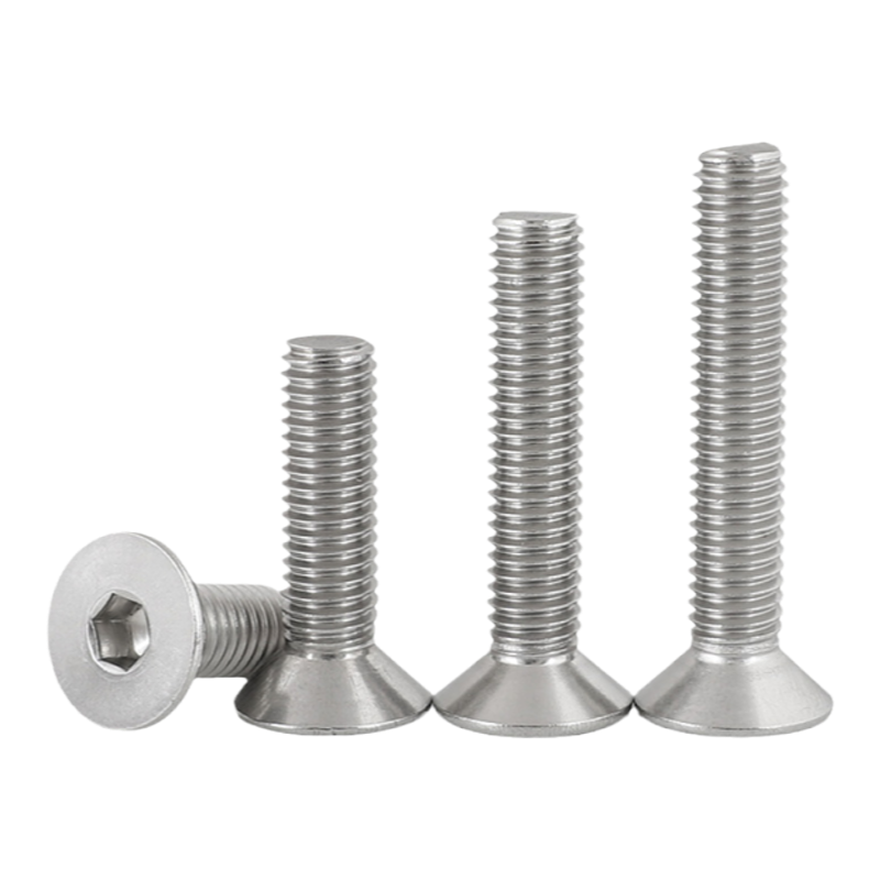 不锈钢沉头内六角螺丝平