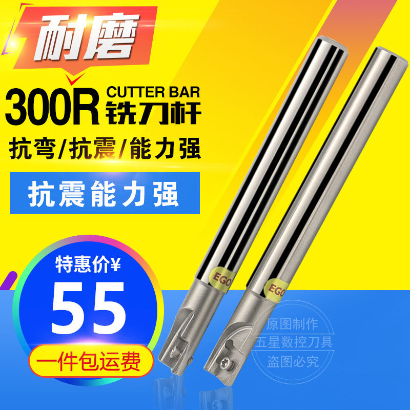 台湾EGO 25R0.8铣刀杆 抗震 EAP300R平底直角/数控刀杆 1135刀杆