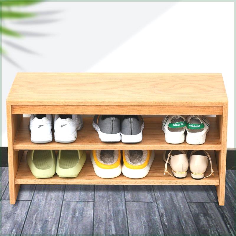 全实木换鞋凳家用鞋柜门口入户进门可坐长条穿鞋凳收纳鞋架试鞋凳