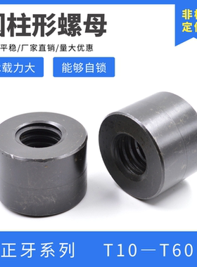 正牙圆柱螺母 T10T12T14T16T18T20T22T24T25T28T30T32T36厂家直销