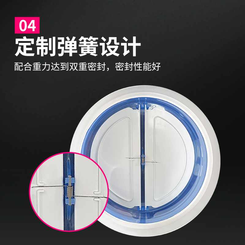 管道止回阀厨房饭店油烟