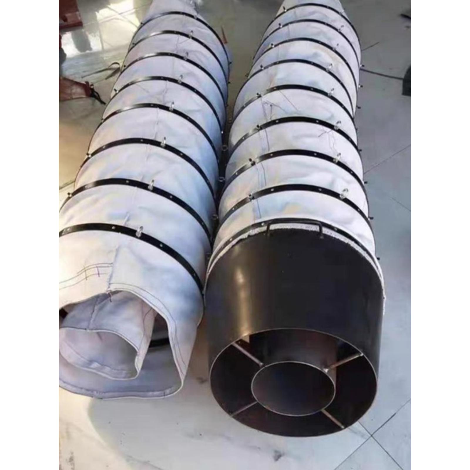 水泥散装机伸缩布袋除尘