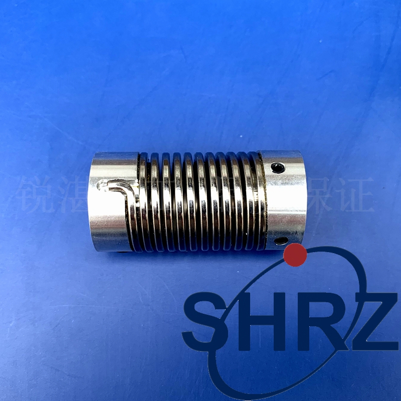 弹簧联轴器 变径连轴节 机械编码器通用 不锈钢耦合器外径26长50