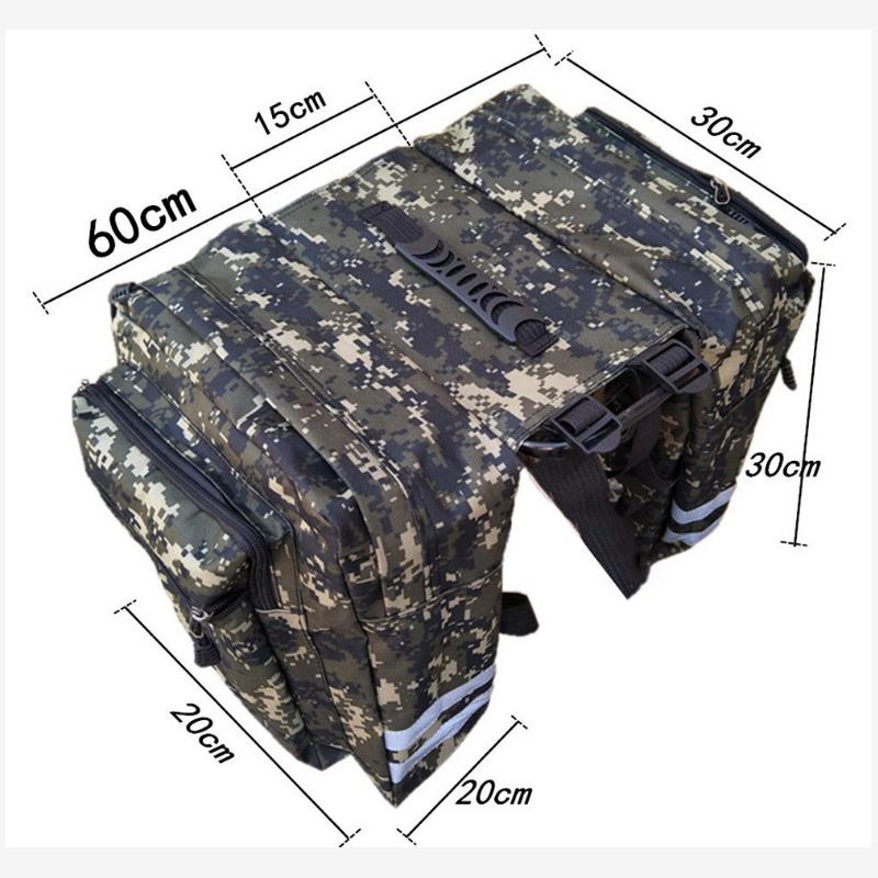 自行车后货架包山地车两驮单车后双驮包马鞍包车包