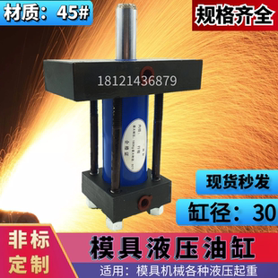 厂家直销油缸缸径30 液压模具油缸 耐高温油缸 重型油缸 定做油缸