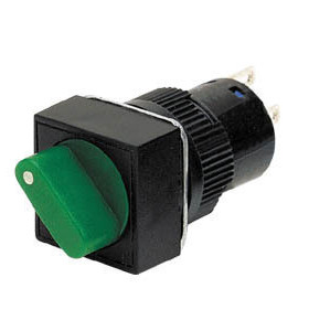 天逸电器(TAYEE)方形二位置短柄选择旋转开关LA42(B)X2F-11/G