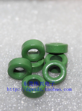 绿色磁环 铁氧体磁芯T10*6*4抗干扰磁环10*6*4 电感线圈滤波磁环