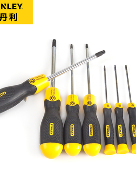 史丹利络钒钢中孔花型螺丝批TT40*120mm起子65-154-0-23