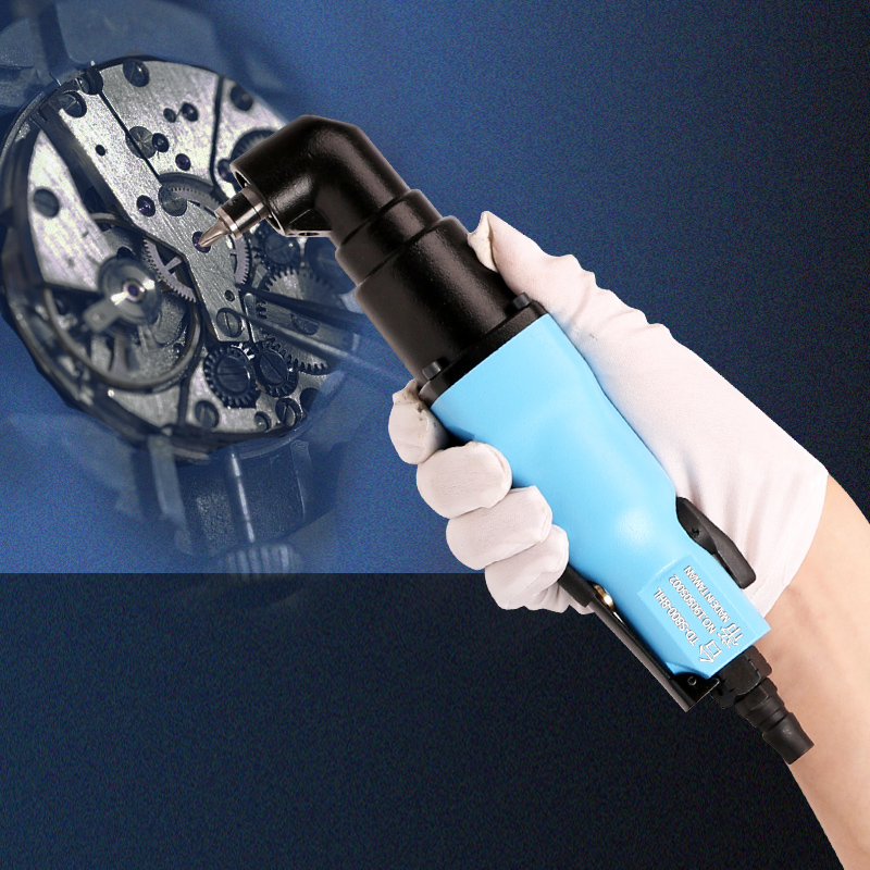 台湾台帝弯头气动螺丝刀风批90度改锥起子直角螺丝刀角批TD-5HL8H