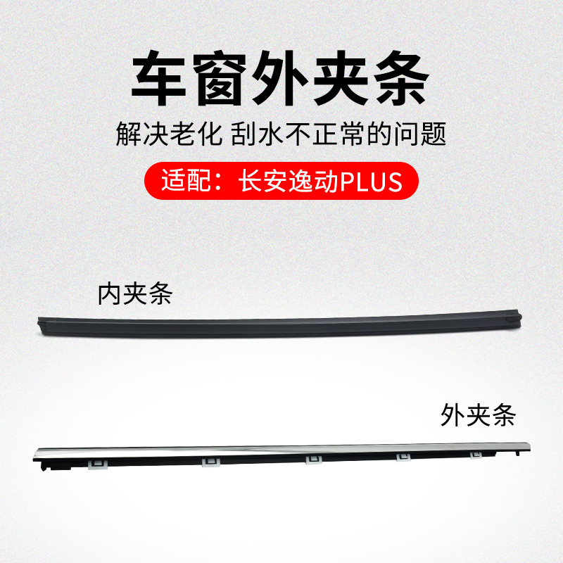 适用长安新逸动车窗玻璃