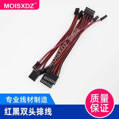 红黑排线双头连接单两端