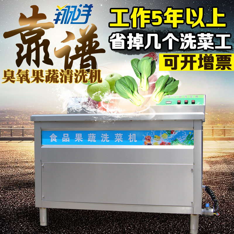 酒店厨房商用洗菜机洗水果蔬菜龙虾蟹臭氧活氧机器小型果蔬清洗