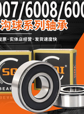 高速SQI轴承6007 6008 6009 6010 6011 6012 6013 6014 6015Z RS