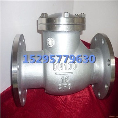 不锈钢旋启式法兰止回阀