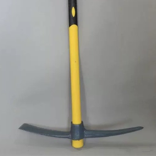 RTools出口欧洲钢镐镐头玻纤柄开荒刨地绿化破冰农具建筑路政工具