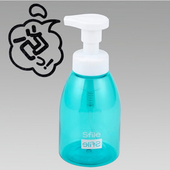 日本LEC乳液起泡器洗面奶发泡瓶pet打泡器按压慕斯瓶