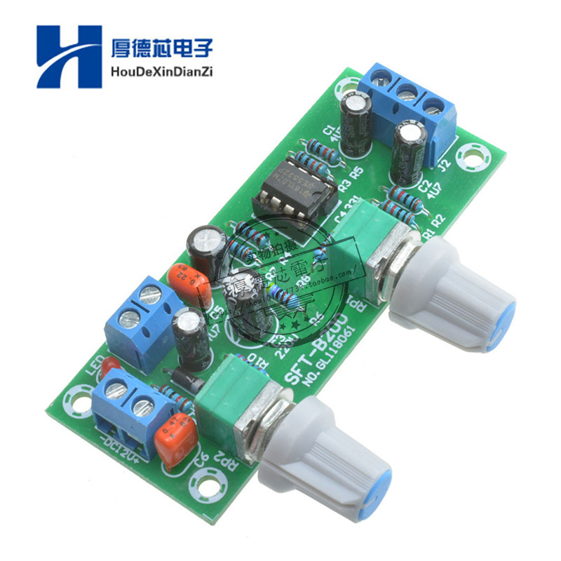 单电源超重低音炮前级板