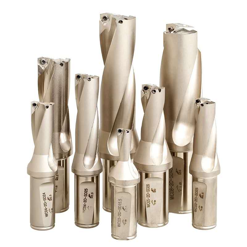 U钻 快速钻头 喷水钻 扩孔钻头 WC/SP 5倍径 4倍径 D12-D70