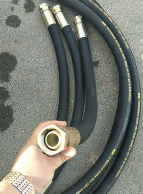 黑色软橡胶皮管 高压橡胶管 耐高温型胶水管 塑料管 0.6-2寸1米