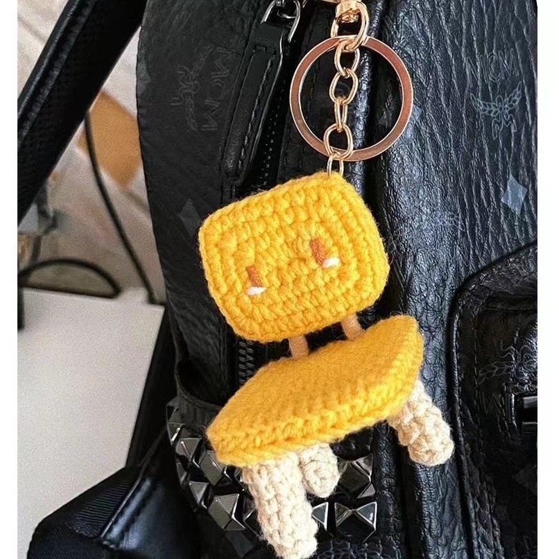 铃芽之旅草太板凳DIY毛线钩针材料包玩偶朋友情侣闺蜜自制礼物,服饰配件/皮带/帽子/围巾,DIY编织材料包,淘宝优惠券,粉丝福利购,淘宝优惠卷