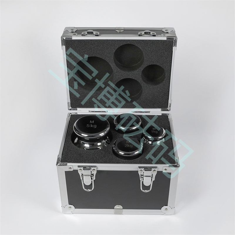 宝博套装砝码盒钢镀铬包