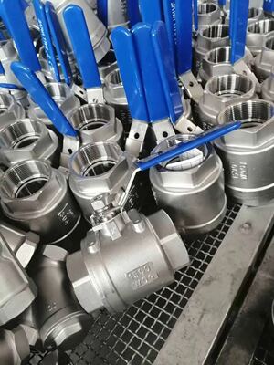 （1500W0G)带锁高压不锈钢二片式球阀304材质316高温重型带锁球阀
