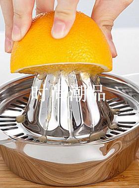 Mini Juicer Handhold Orange Lemon Juice Maker Stainless Stee