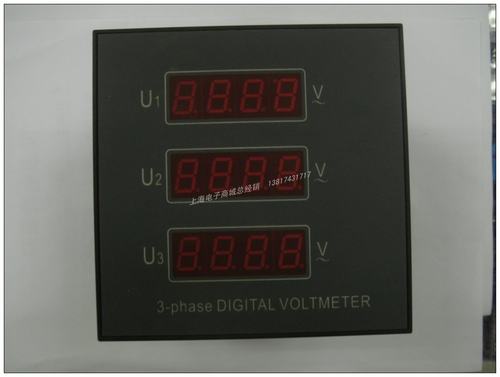 SX42L-450V 三相数字显示电压表  电流电压表