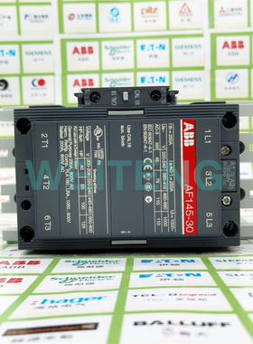 询价ABB AF145-30-11-70 接触器75KW三相1SFL637001R7011直流常开