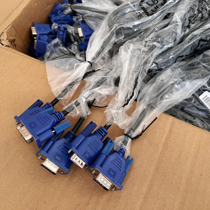 VGA线电脑显示器电视投影高清连接线 VGA视频数据线 台式主机