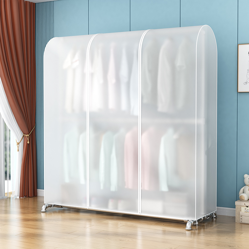 简易家用单杠式晾衣架落