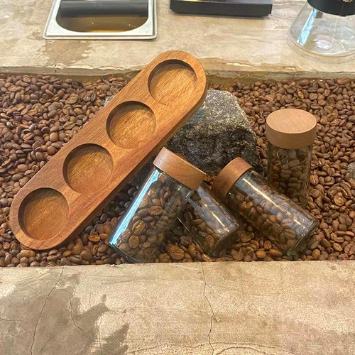 咖啡豆分装试管玻璃展示