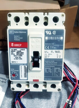 议价Cutler-Hammer HMCP150U4 3P 150AMPS