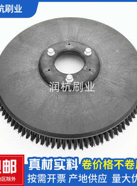 威霸洗地机刷盘AS510/BAS530/850/710地刷地毯刷塑料洗地车刷盘