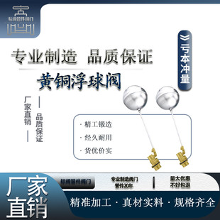 铜不锈钢浮球阀4分1寸水箱水塔水池进水阀开关水位控制器dn25